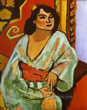 Henri Matisse Painting - La mujer argelina fauvismo abstracto Henri Matisse
